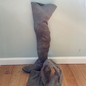 Thigh High Suede Boots